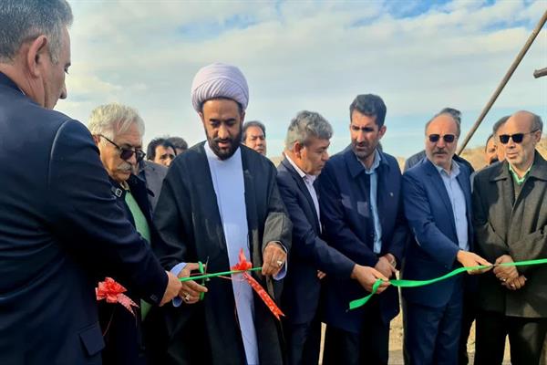 افتتاح پروژه های دهه فجر در اردبیل